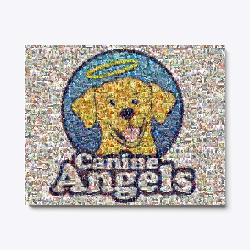 Canine Angels Canvas Print